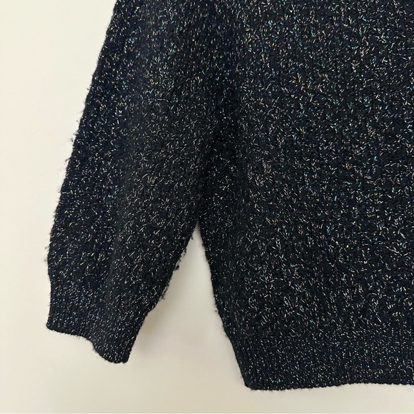 Marc Jacobs Cropped 3/4 Sleeve Wool Blend Multi-Colored Cardigan Shrug - Picture 5 of 8